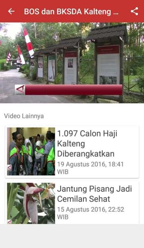 ANTARA News Kalteng 1 تصوير الشاشة