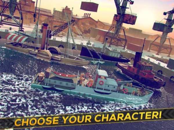 3D Boat Driving Games For Free स्क्रीनशॉट 5