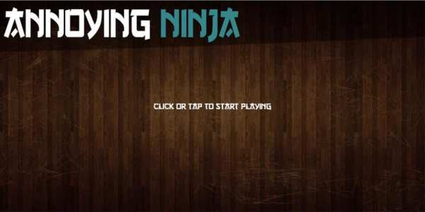 Annoying Ninja Mini Game screenshot 1