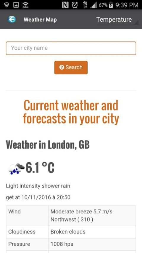 how is weather स्क्रीनशॉट 2
