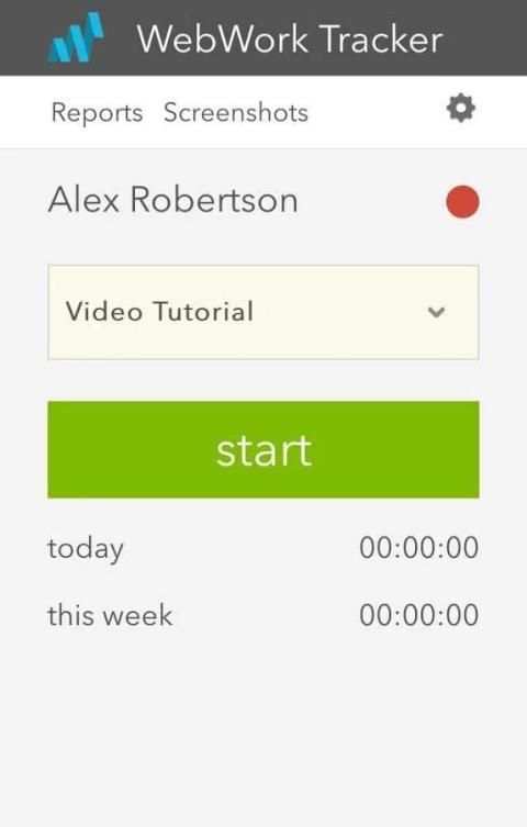 WebWork Time Tracker скриншот 12
