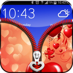 Zip Lock Theme Love icon