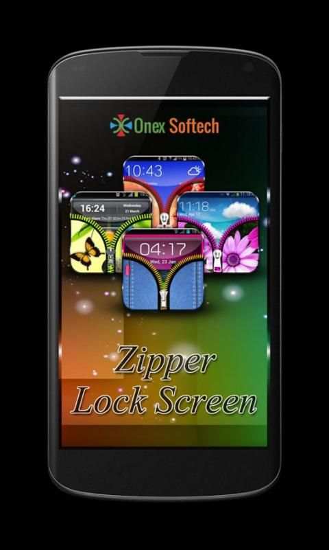 Zip Lock Theme Jean screenshot 1