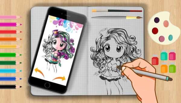 Draw Ever After High screenshot 2