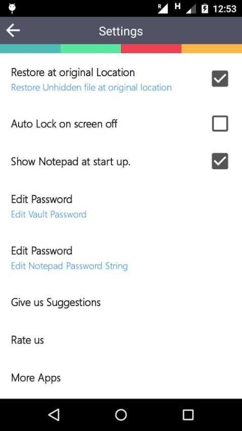 Hide All - Images,Videos,Files screenshot 1