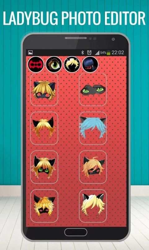 Ladybug And Cat Photo Editor screenshot 2