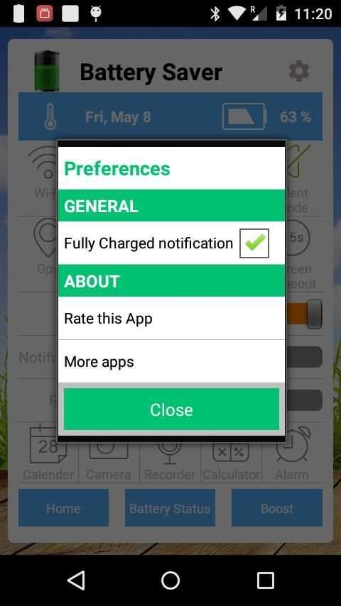 Battery saver screenshot 5
