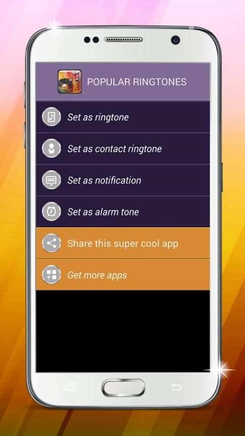 Popular Ringtones 1 تصوير الشاشة