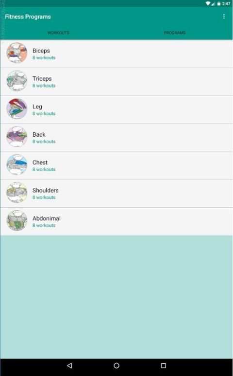 program kebugaran screenshot 6