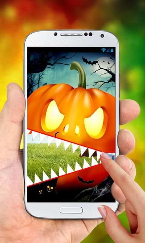 Halloween Zipper Lock Screen screenshot 1