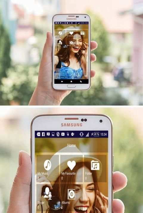 SnapMusic - MP3 Music Player screenshot 2