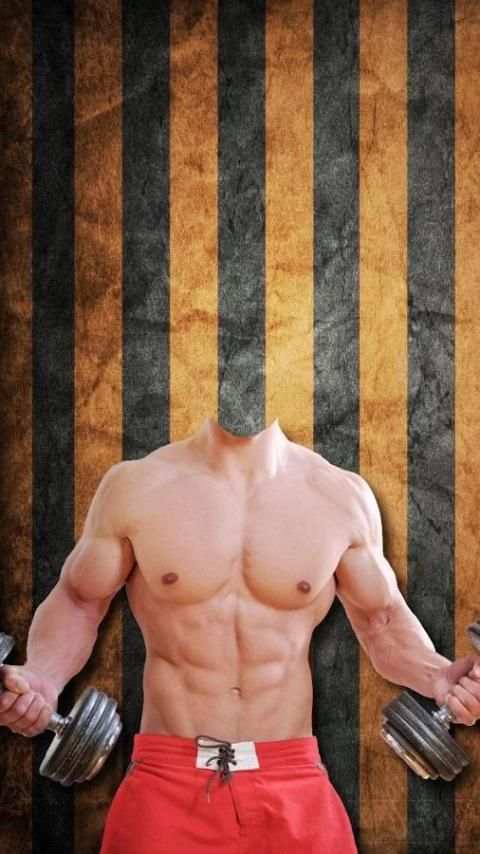 Gym Body Photo Montage FREE 2 تصوير الشاشة