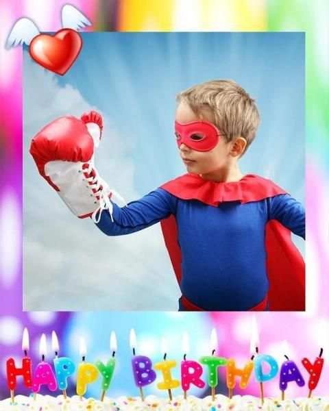 Happy Birthday Photo Frames 1 تصوير الشاشة