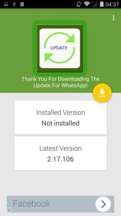 Update For WhatsApp screenshot 5