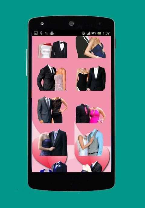 Couple Photo Suit Maker 4 تصوير الشاشة
