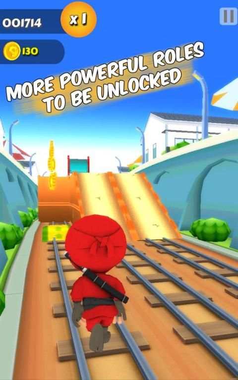 Subway Ninja Surf Run screenshot 4