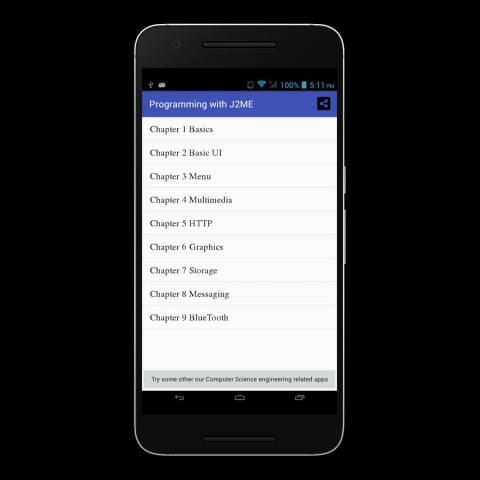 Programming with J2ME screenshot 3