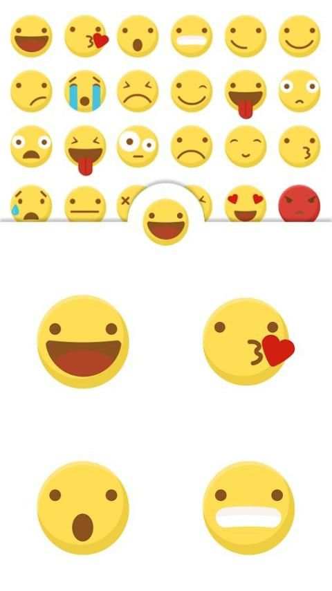 Smiles Emotions Emoji Stickers 7 تصوير الشاشة