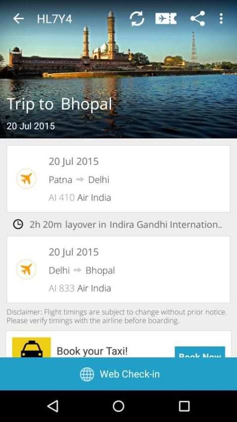 PNR Status Web Check-In screenshot 6
