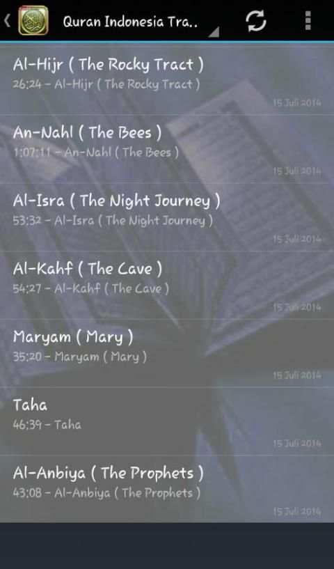 Quran Terjemahan Indonesia screenshot 2