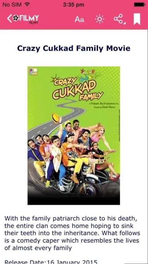 Filmy Filmy screenshot 4