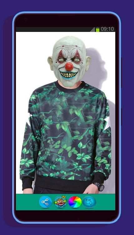 Scary Clown - Face Changer Pro 3 تصوير الشاشة