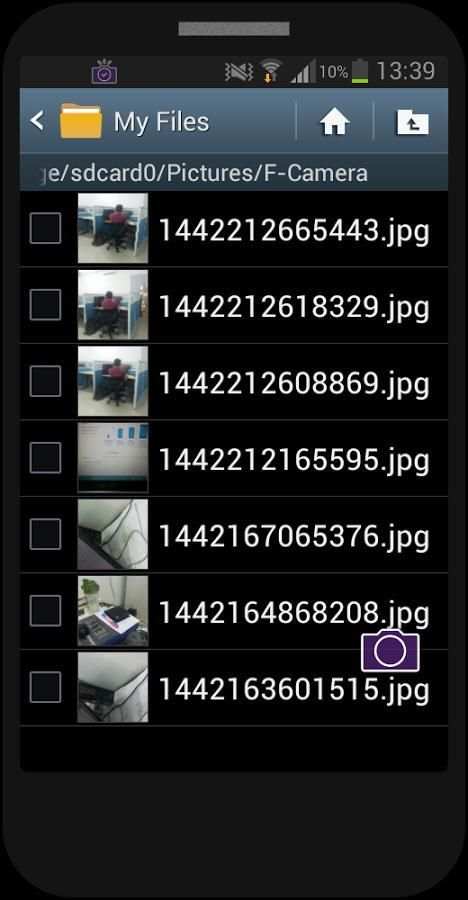 F-Camera скриншот 1