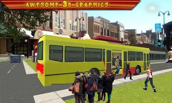 बस ड्राइविंग सिम्युलेटर 2,016 स्क्रीनशॉट 2