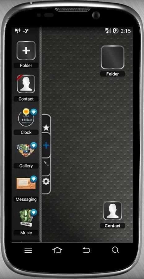 Black-Steel TSF Shell Theme screenshot 3