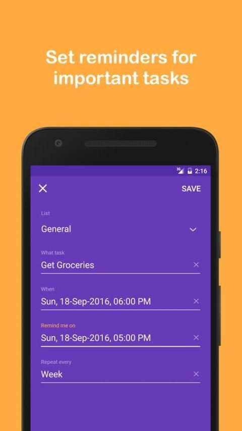 Listpad: To-Do List скриншот 2