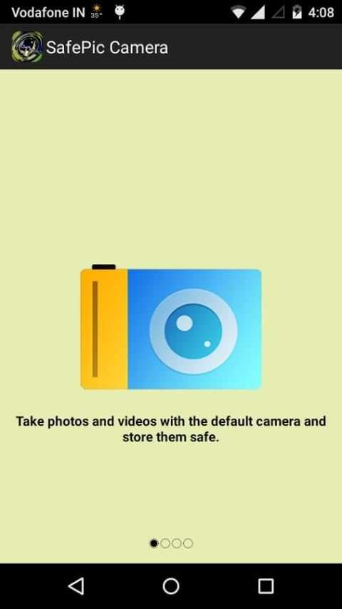 SafePic Camera स्क्रीनशॉट 8