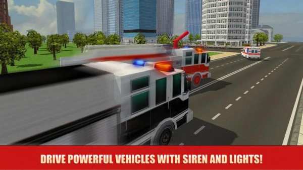 Emergency Car Racing Fever 3D 4 تصوير الشاشة
