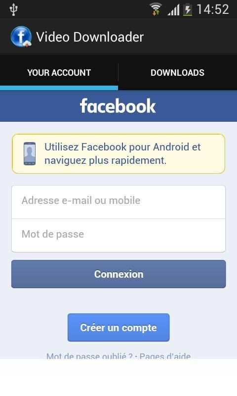 Lite Facebook Video Downloader screenshot 3