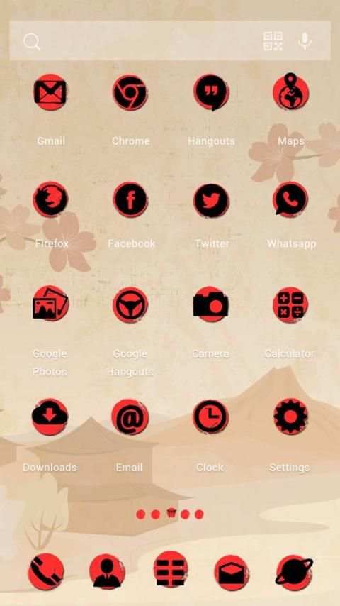 Japan Solo Launcher 2 تصوير الشاشة