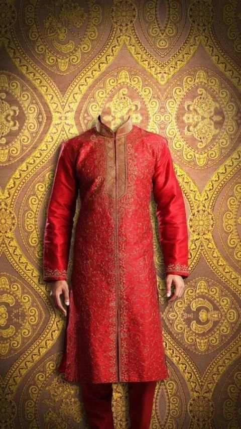 Men Salwar Kameez Photo Suit screenshot 4