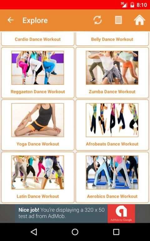Workout with Dance Videos скриншот 7