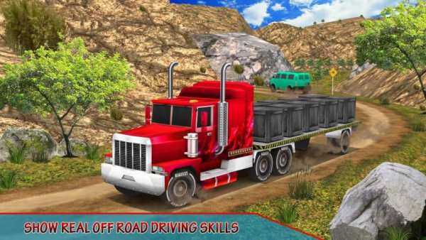 Offroad Truck Drive Simulator screenshot 4