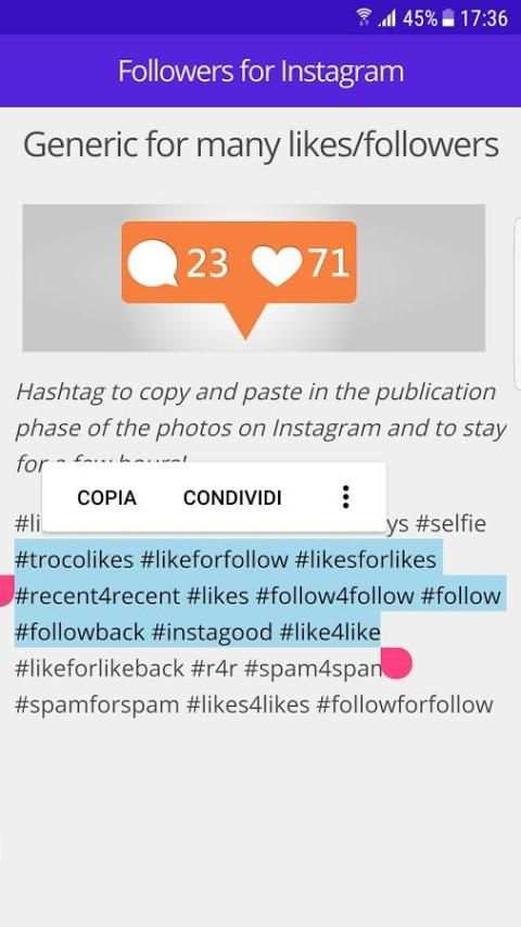 Followers for Instagram screenshot 2