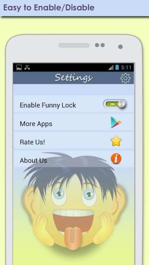 Lucu Lock Screen screenshot 1