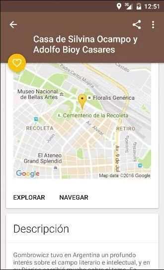 Citytour Literario screenshot 1