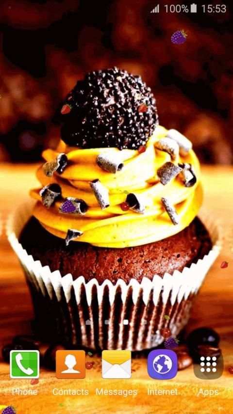 Cupcake Live Wallpaper screenshot 3