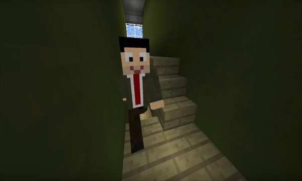 Mr-Bean Run for Minecraft USA screenshot 1
