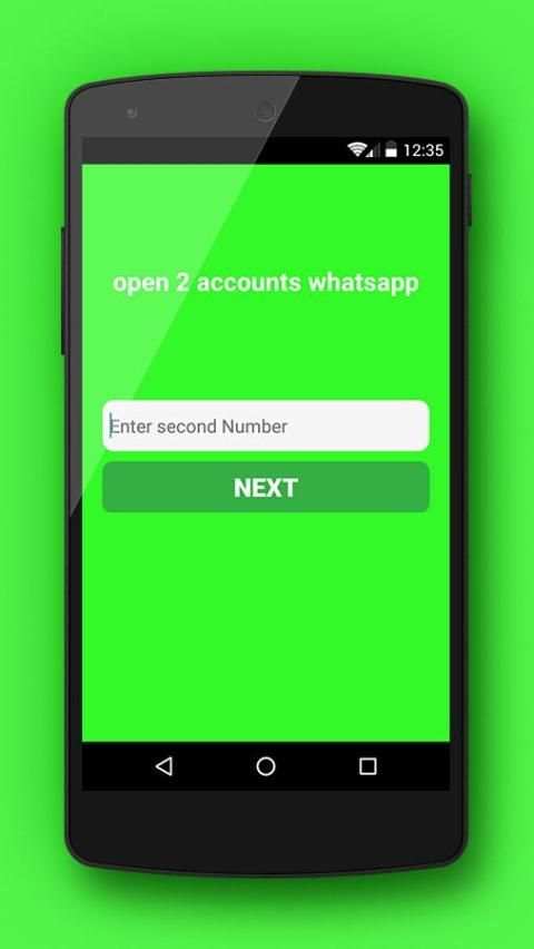 Open 2 Accounts Whatsap Prank screenshot 3