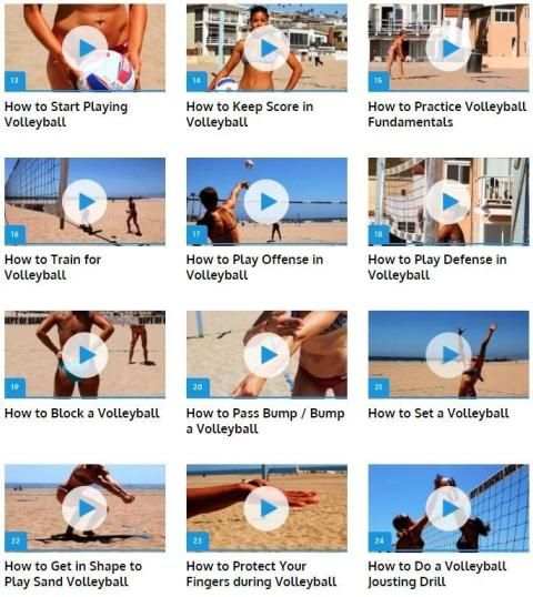 Bermain bola voli screenshot 2