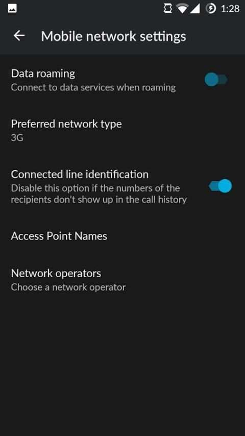 4G LTE Switch : Force Network screenshot 1