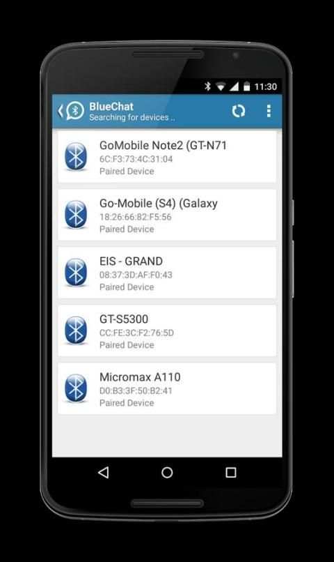 Bluechat Messanger screenshot 1