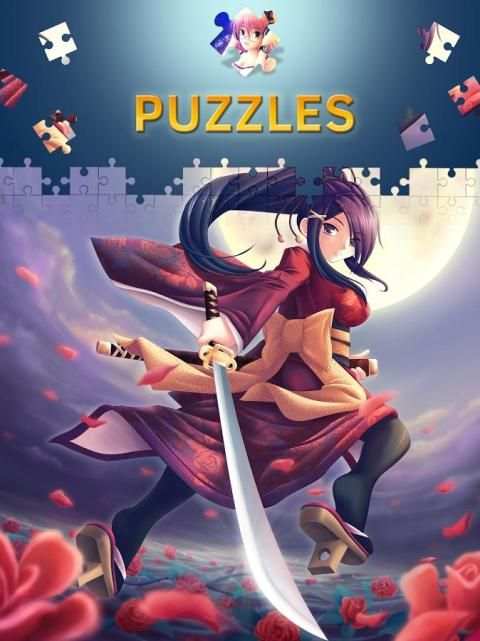 Anime Jigsaw Puzzles Free screenshot 1
