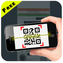 QR code Aadhaar card Scanner иконка