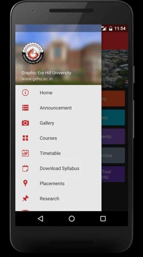 Graphic Era Hill University скриншот 3