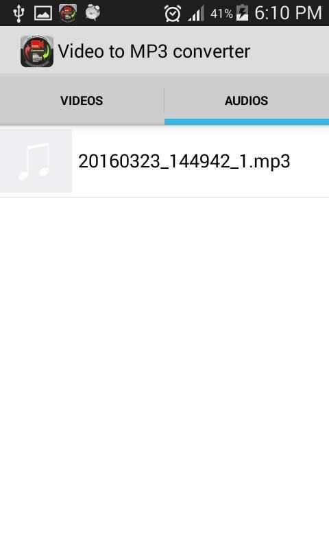 free video to mp3 converter 1 تصوير الشاشة